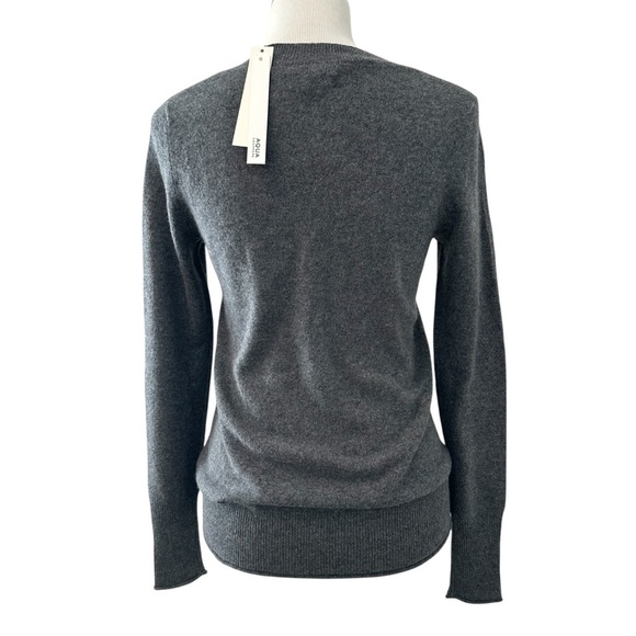 Agua Bloomingdale’s Gray Cashmere Women's Sweater - Picture 2 of 13